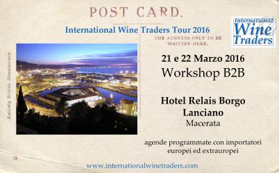 International Wine Traders Marche 2016